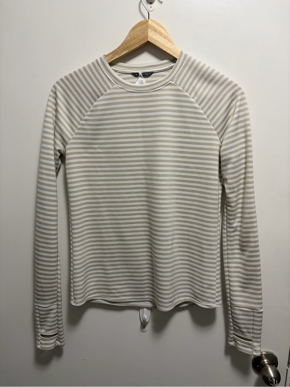 Oiselle Big Stripe Baselayer Top Women’s Size Small